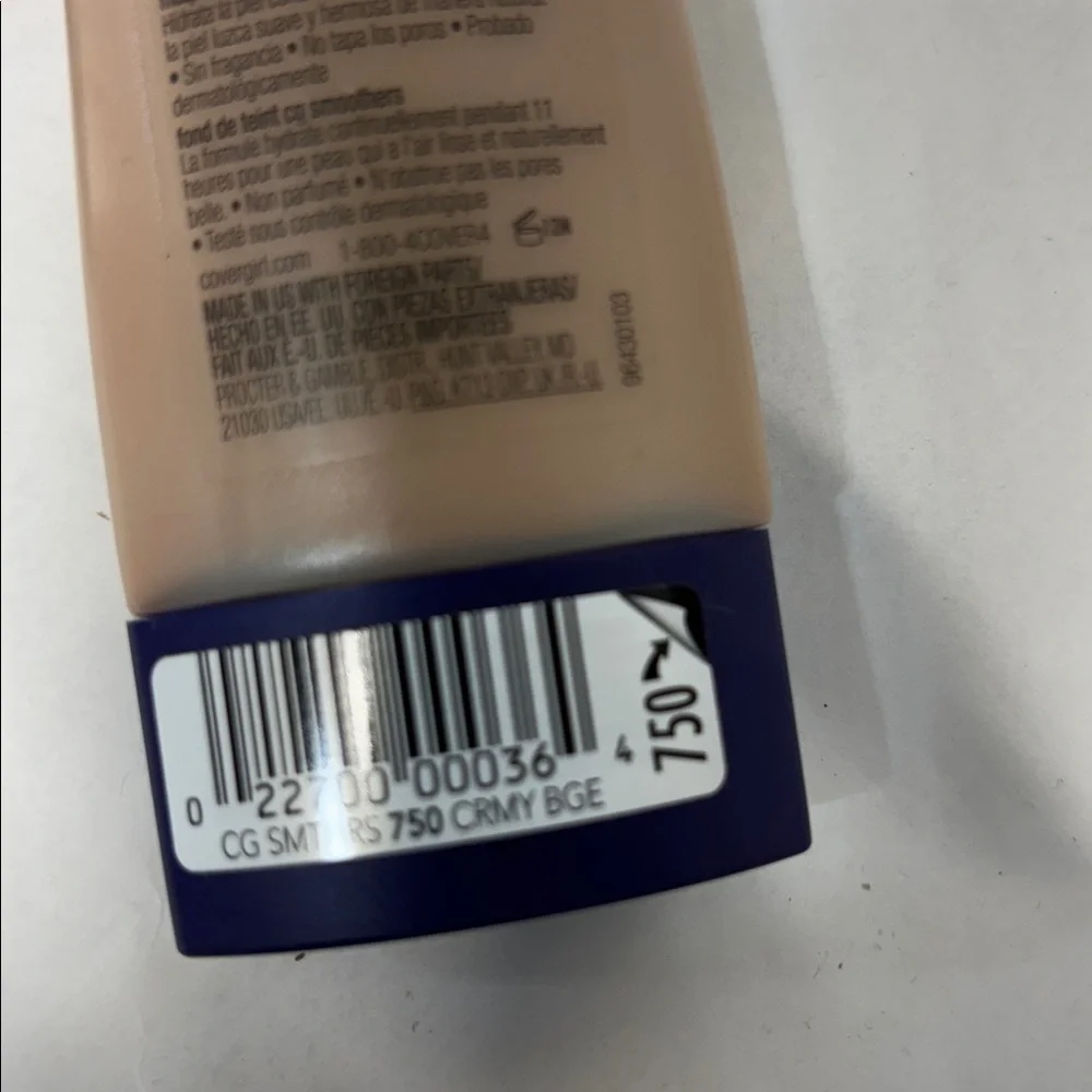 COVERGIRL CG Smoothers Foundation - Creamy Beige 750 30 ml 1 fl oz